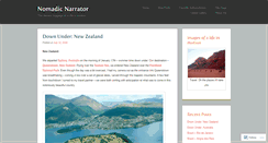 Desktop Screenshot of nomadicnarrator.com